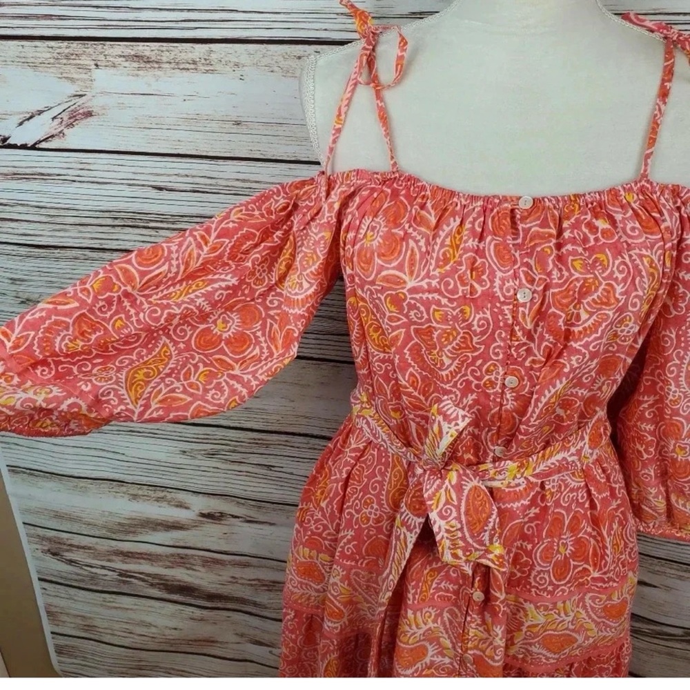 NWT Cleobella Violet Midi Dress Blossom
100% Organic Cotton Size Small boho - Picture 9 of 12